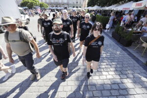 05.08.2025. Kraków. Uroczystości poprzedzające 60. Marsz Szlakiem I Kompanii Kadrowej / Fot. Jarosław Kubalski - Radio Kielce