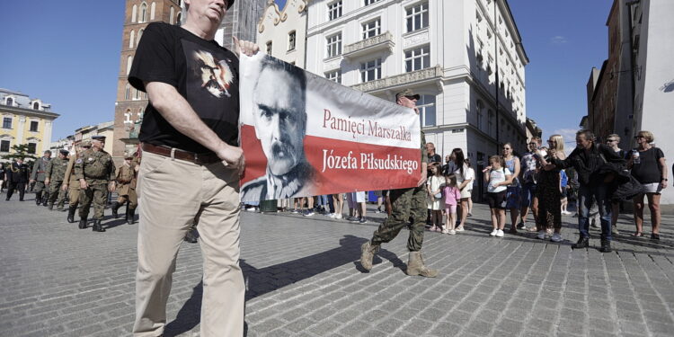 05.08.2025. Kraków. Uroczystości poprzedzające 60. Marsz Szlakiem I Kompanii Kadrowej / Fot. Jarosław Kubalski - Radio Kielce