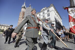 05.08.2025. Kraków. Uroczystości poprzedzające 60. Marsz Szlakiem I Kompanii Kadrowej / Fot. Jarosław Kubalski - Radio Kielce