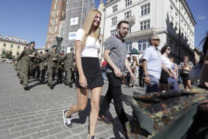 05.08.2025. Kraków. Uroczystości poprzedzające 60. Marsz Szlakiem I Kompanii Kadrowej / Fot. Jarosław Kubalski - Radio Kielce