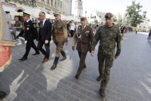 05.08.2025. Kraków. Uroczystości poprzedzające 60. Marsz Szlakiem I Kompanii Kadrowej / Fot. Jarosław Kubalski - Radio Kielce