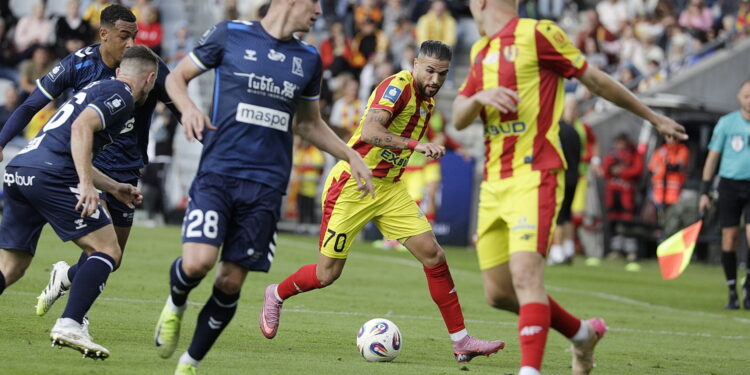 23.08.2025 Kielce. Mecz Korona Kielce - Motor Lublin / Fot. Jarosław Kubalski - Radio Kielce