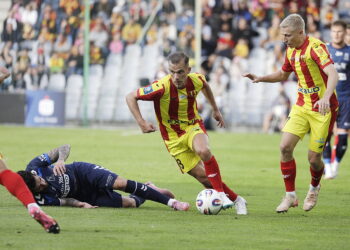 23.08.2025 Kielce. Mecz Korona Kielce - Motor Lublin / Fot. Jarosław Kubalski - Radio Kielce
