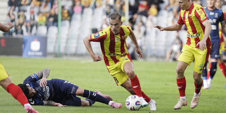 23.08.2025 Kielce. Mecz Korona Kielce - Motor Lublin / Fot. Jarosław Kubalski - Radio Kielce