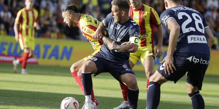 23.08.2025 Kielce. Mecz Korona Kielce - Motor Lublin / Fot. Jarosław Kubalski - Radio Kielce