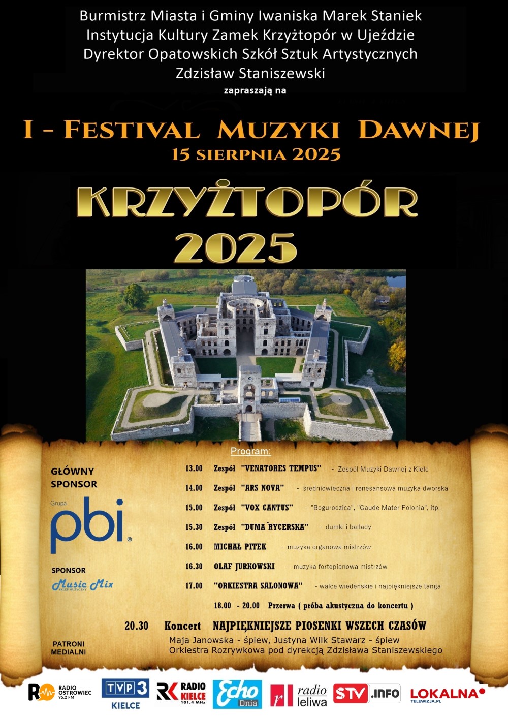 I Festiwal Muzyki Dawnej - Radio Kielce
