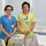 Na zdjęciu: pielęgniarki specjalistki Ewa Wawrzeńczyk i Elżbieta Bożęcka pracujące w Poradni Medycyny Paliatywnej / Fot. Facebook ŚCO