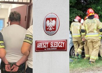 Strzały do byłej żony, pobicie w areszcie, 18-latek zaatakował nożem