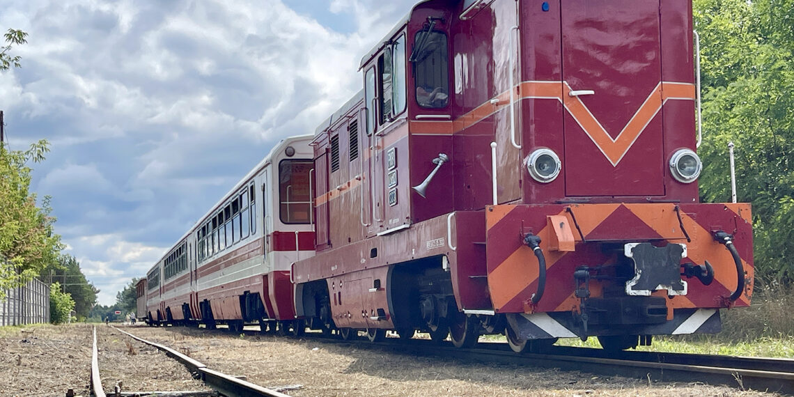 3.08.2025. Motkowice. Świętokrzyska Kolejka Wąskotorowa „Ciuchcia Ponidzie” / Fot. Robert Felczak - Radio Kielce