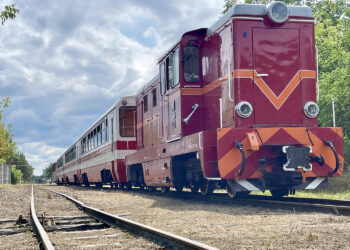 3.08.2025. Motkowice. Świętokrzyska Kolejka Wąskotorowa „Ciuchcia Ponidzie” / Fot. Robert Felczak - Radio Kielce