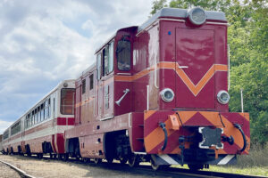 3.08.2025. Motkowice. Świętokrzyska Kolejka Wąskotorowa „Ciuchcia Ponidzie” / Fot. Robert Felczak - Radio Kielce