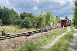 3.08.2025. Motkowice. Świętokrzyska Kolejka Wąskotorowa „Ciuchcia Ponidzie” / Fot. Robert Felczak - Radio Kielce