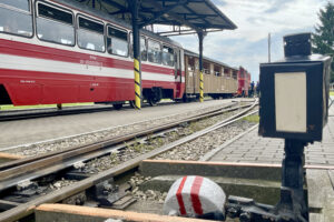 3.08.2025. Jędrzejów. Świętokrzyska Kolejka Wąskotorowa „Ciuchcia Ponidzie” / Fot. Robert Felczak - Radio Kielce
