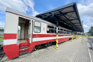 3.08.2025. Jędrzejów. Świętokrzyska Kolejka Wąskotorowa „Ciuchcia Ponidzie” / Fot. Robert Felczak - Radio Kielce