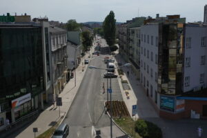 Na ulicy Paderewskiego wróciły ruch i komunikacja zbiorowa