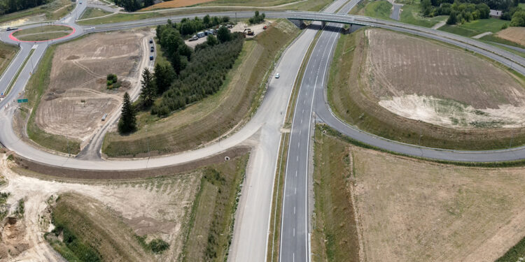 Budowa obwodnicy Opatowa / źródło: GDDKiA Kielce