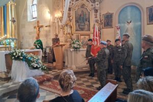 10.08.2025. Mokrsko Dolne. Msza święta / Fot. Radio Kielce