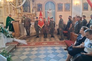 10.08.2025. Mokrsko Dolne. Msza święta / Fot. Radio Kielce