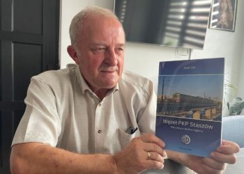 Staszowska kolej ujęta w książce