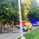 Czołowe zderzenie aut w powiecie staszowskim