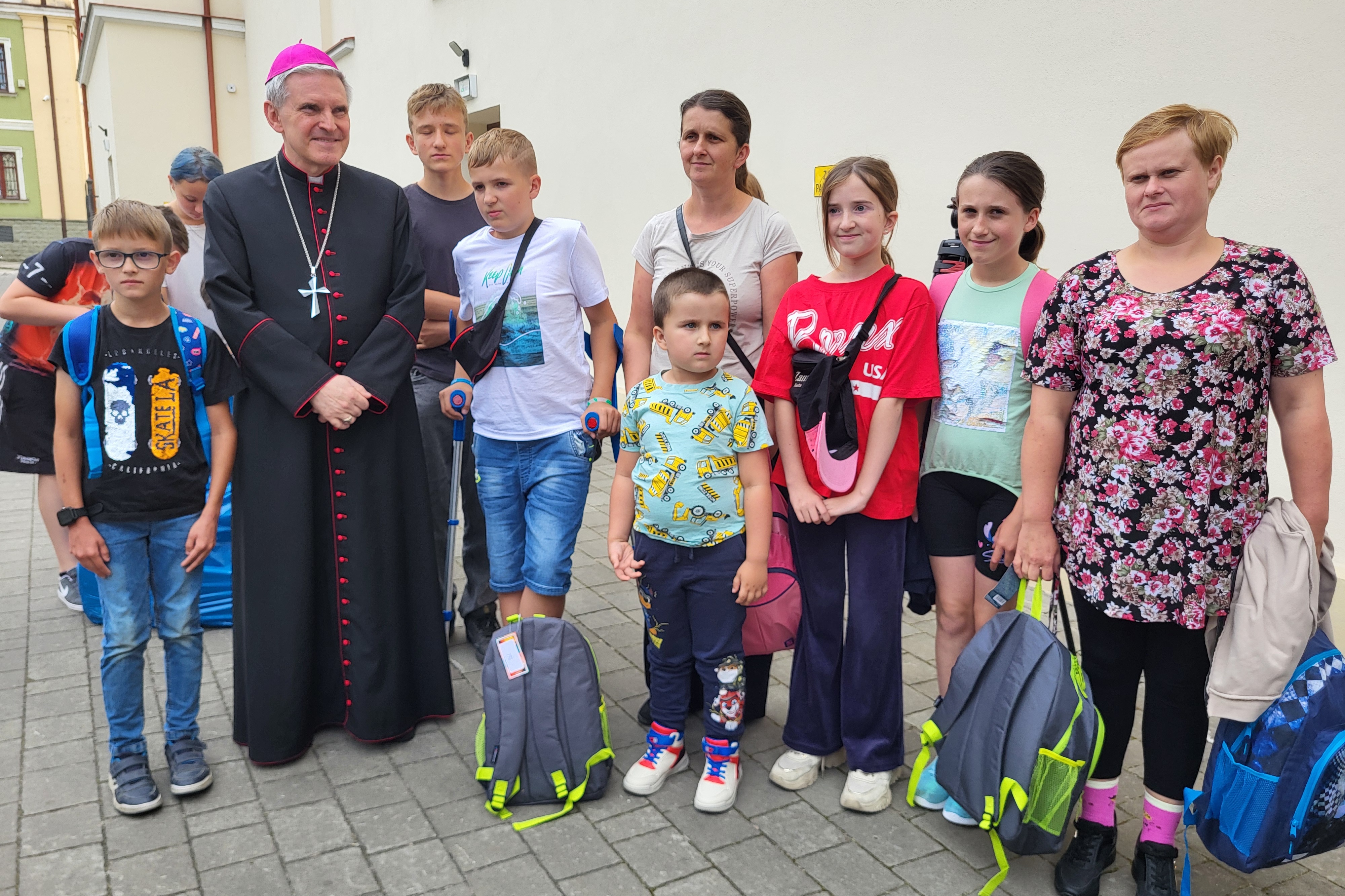 Tornistry pełne uśmiechów rozdane w Sandomierzu