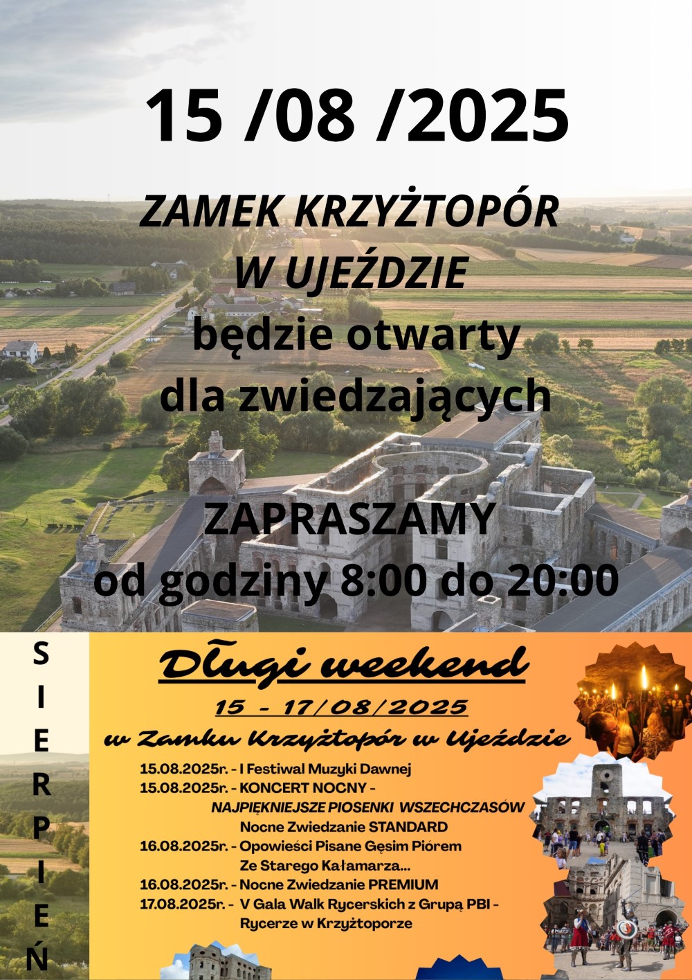 Długi Weekend w Zamku Krzyżtopór w Ujeździe - Radio Kielce