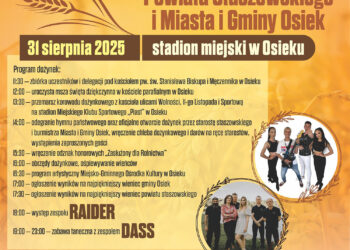 Dożynki Powiatu Staszowskiego i Miasta i Gminy Osiek - Radio Kielce