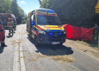 Śmierć motorowerzysty