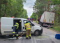 Uwaga kierowcy. Zderzenie dwóch samochodów