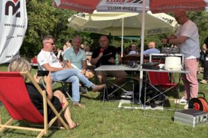 10/08.2025. Tokarnia. 19. MotoPiknik, czyli Świętokrzyski Zlot Motocykli i Pojazdów Zabytkowych / Fot. Magdalena Ludwinek - Radio Kielce