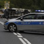29.08.2025. Ćmińsk. Wypadek / Fot. Jarosław Kubalski - Radio Kielce