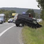 29.08.2025. Ćmińsk. Wypadek / Fot. Jarosław Kubalski - Radio Kielce