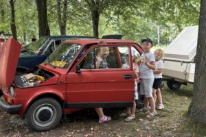 10/08.2025. Tokarnia. 19. MotoPiknik, czyli Świętokrzyski Zlot Motocykli i Pojazdów Zabytkowych / Fot. Magdalena Ludwinek - Radio Kielce