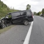 29.08.2025. Ćmińsk. Wypadek / Fot. Jarosław Kubalski - Radio Kielce