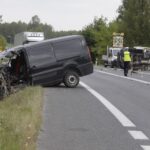 29.08.2025. Ćmińsk. Wypadek / Fot. Jarosław Kubalski - Radio Kielce