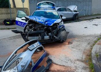 01.08. 2025. Kielce. Morawica. Wypadek / Fot. Na Drodze Świętokrzyskie - Facebook