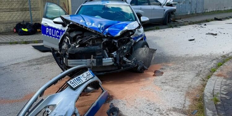 01.08. 2025. Kielce. Morawica. Wypadek / Fot. Na Drodze Świętokrzyskie - Facebook