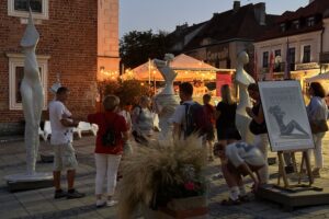 Sandomierz. Turyści / Fot. Grażyna Szlęzak - Radio Kielce