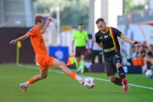 01.08.2024. Lubin. Mecz Zagłębie Lubin - Korona Kielce / Fot. PAP - Przemysław Karolczuk