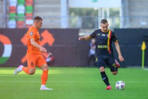 01.08.2024. Lubin. Mecz Zagłębie Lubin - Korona Kielce / Fot. PAP - Przemysław Karolczuk