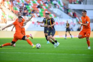 01.08.2024. Lubin. Mecz Zagłębie Lubin - Korona Kielce / Fot. PAP - Przemysław Karolczuk