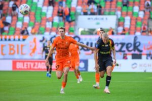 01.08.2024. Lubin. Mecz Zagłębie Lubin - Korona Kielce / Fot. PAP - Przemysław Karolczuk
