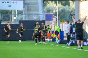 01.08.2024. Lubin. Mecz Zagłębie Lubin - Korona Kielce / Fot. PAP - Przemysław Karolczuk