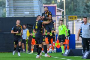 01.08.2024. Lubin. Mecz Zagłębie Lubin - Korona Kielce / Fot. PAP - Przemysław Karolczuk