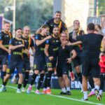 01.08.2024. Lubin. Mecz Zagłębie Lubin - Korona Kielce / Fot. PAP - Przemysław Karolczuk
