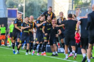 01.08.2024. Lubin. Mecz Zagłębie Lubin - Korona Kielce / Fot. PAP - Przemysław Karolczuk