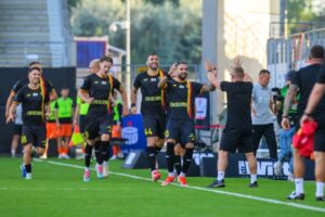 01.08.2024. Lubin. Mecz Zagłębie Lubin - Korona Kielce / Fot. PAP - Przemysław Karolczuk