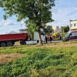 Motocyklista potrącił pieszego