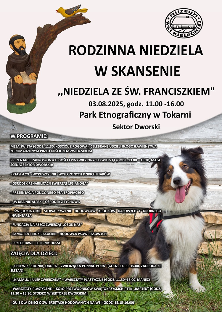 Niedziela ze św. Franciszkiem w skansenie - Radio Kielce