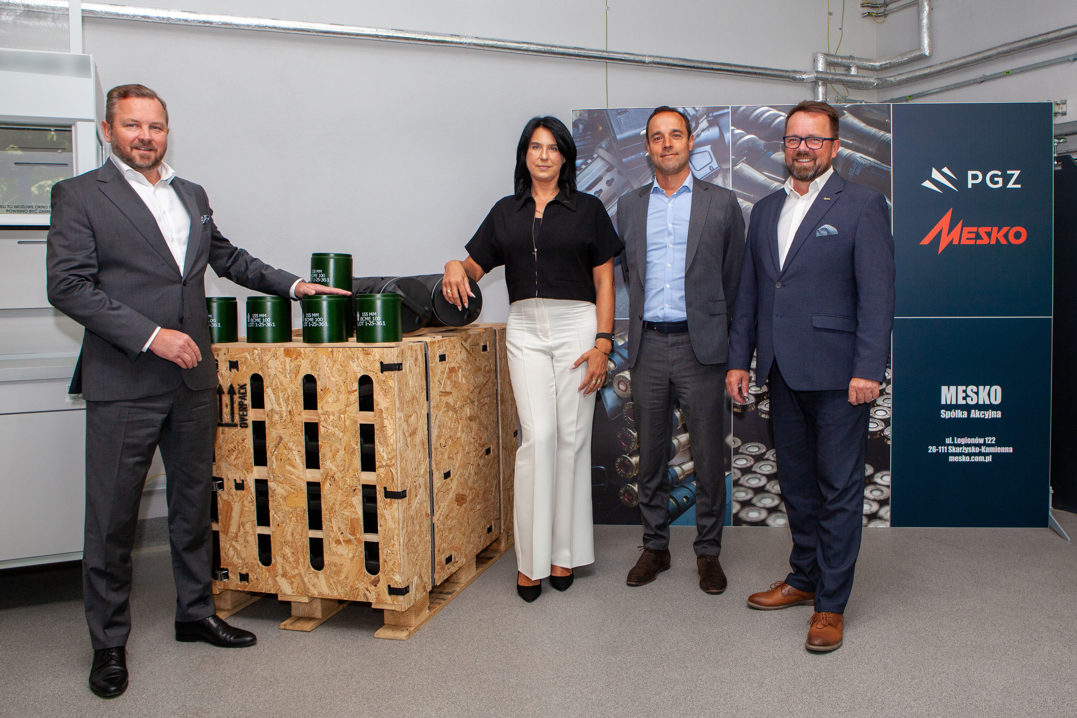 Mesko kontraktuje materiały we Francji